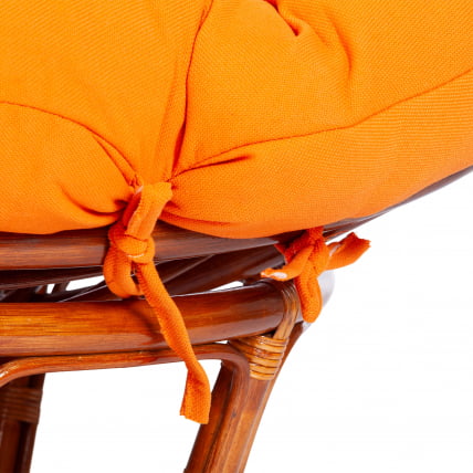 Диван МАМАСАН/МАМАСАН 23/02 В /с подушкой/ подушка 182х119 см, 169х102х80 см, Когнаc (коньяк), ткань, оранжевый, С 23 / MAMASAN/МАМАСАН W Cognac_10