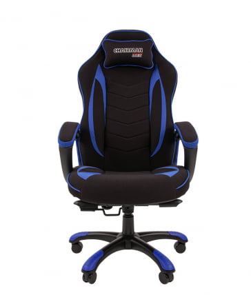 Кресло геймерское CХАИРМАН ГАМЕ 28 Синий-черный / CHAIRMAN GAME_1