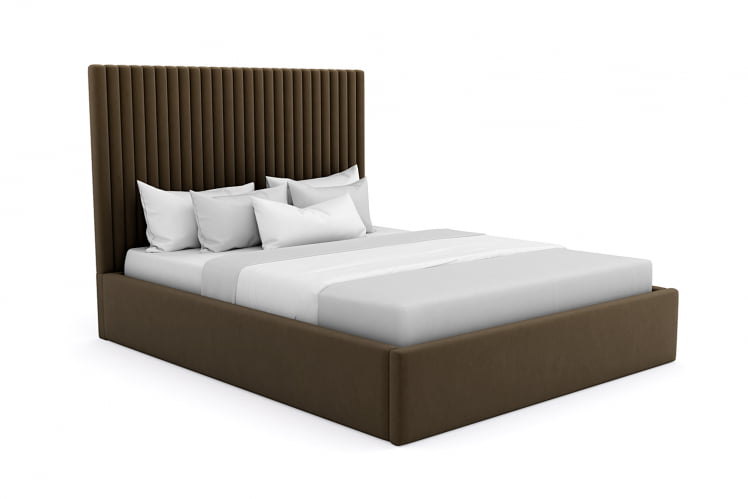 Кровать Савона 80кс200 велюр Севен 115 / Savona 80x200 Seven_8