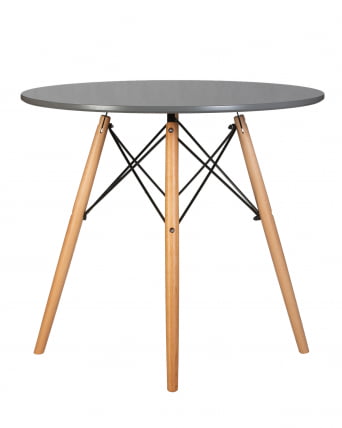 Стол обеденный ДОБРИН CХЕЛСЕА 80 Темно-серый ГР-04 / DOBRIN CHELSEA GR-04_2