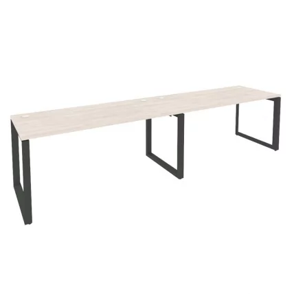 Рабочая станция на О-образном м/к ОНИКС О.МО-РС-2.4.7 Денвер Светлый/Антрацит / ONIX O.MO-RS-2.4.7_0