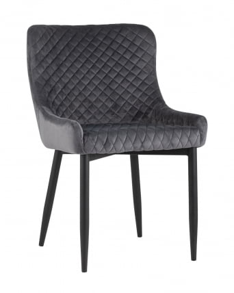 Стул мягкий Ститч велюр (Серый)_0