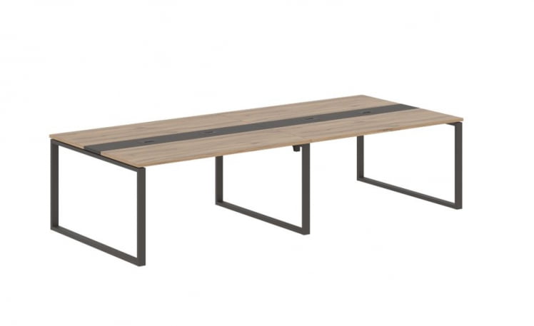 Переговорный стол ЕДИС ЕКCТ 3114 Дуб Денвер светлый Мокко Мокко / EDIS EQCT_0