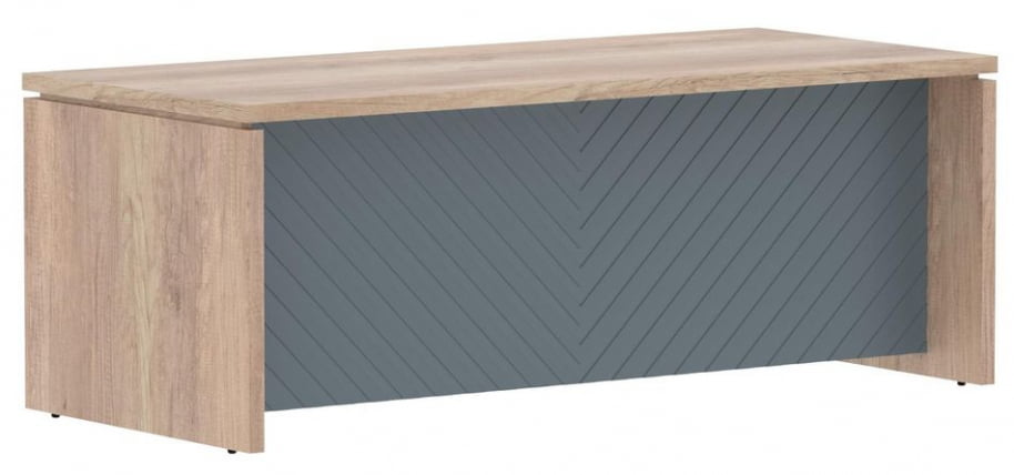 Стол руководителя Торр ЛУКС ТЛСТ 209Х Дуб Каньон Серо-голубой / Torr LUX TLST 209H_0