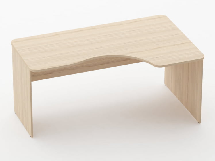 Стол угловой Глассй 1.14.16Пр Орех / Glassy_0