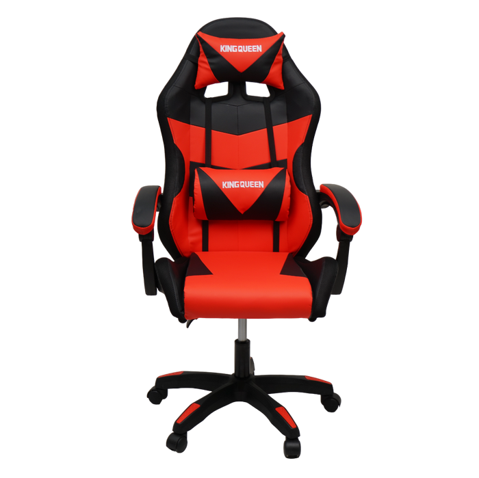 Кресло 1209 КИНГКУЕЕН, цвет черный/красный с подсветкой, 1209-блаcк-ред-масс-лед / KINGQUEEN, 1209-black-red-mass-led_1