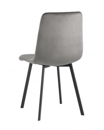 Стул Чиллй велюр антрацитовый 2 шт. / Chilly_5