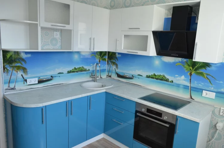 Глянцевый фартук (КОМПОЗИТ) КМ 119 / KM_1