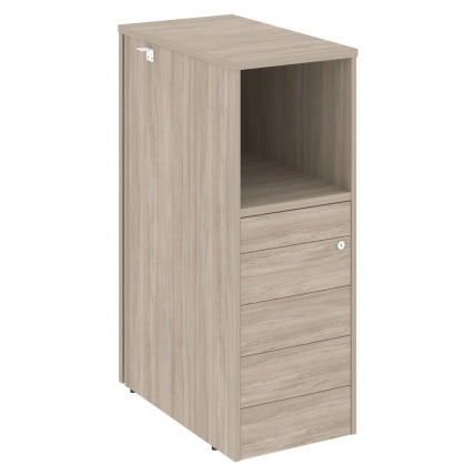 Тумба 5 ящиков ТИП-ОН завершающая, правая ОНИКС О.Р-ТВ-5ТИП(Р) Дуб Аттик / TIP-ON ONIX O.R-TV-5TIP(R)_0