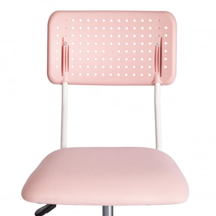 Кресло компьютерное детское Фунни ткань, розовый / Funny_5