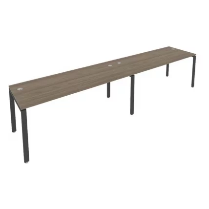 Рабочая станция на 2 раб.места Метал Сйстем Б.СМ-2.5 Вяз/Антрацит / Metal System_0