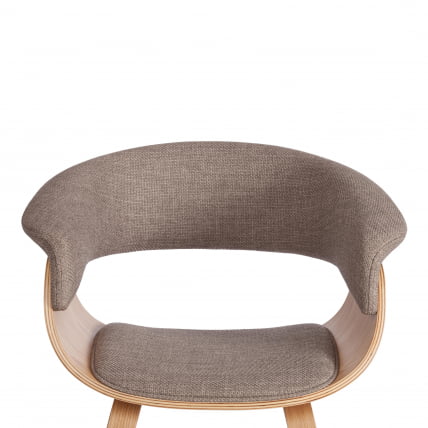 Стул ВИМТА (мод.8021) дерево / ткань, 69х56х77 см, натуральный/бежевый, Аимкаса 5 / VIMTA (mod.8021) Aimcasa_5