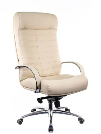 Кресло для руководителя Орион АЛ М кожа Бежевый / Orion AL M_1