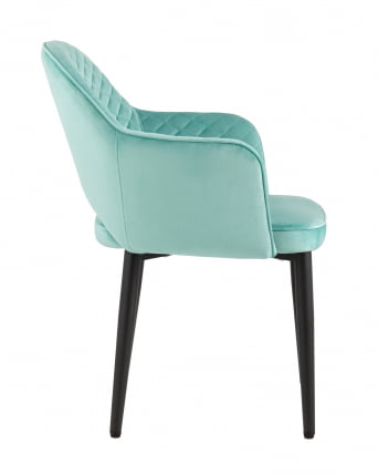 Стул Венера диамант велюр Мятный_3
