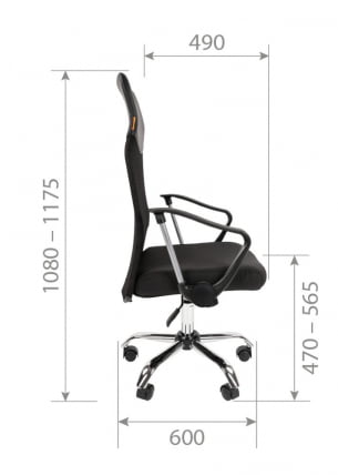 Кресло руководителя Чаирман 610 15-21 Черный / Chairman_4