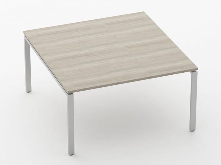 Стол для переговоров Дека П-обр.каркас 71.145.14 Дуб Сантана светлый / Deka_0