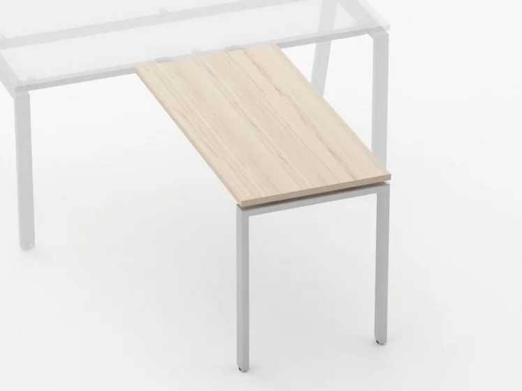 Брифинг-приставка для стола на Л-обр.опорах Дека 73.10.12 Туя / Deka_1