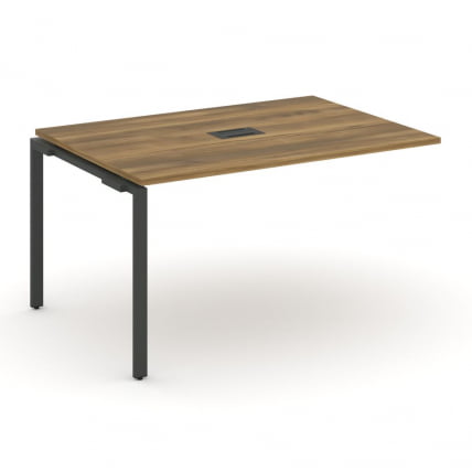 Проходной наборный элемент переговорного стола CОНCЕПТ CН.НПРГ-014 Сандал Янтарный Антрацит / CONCEPT CN.NPRG-014_0