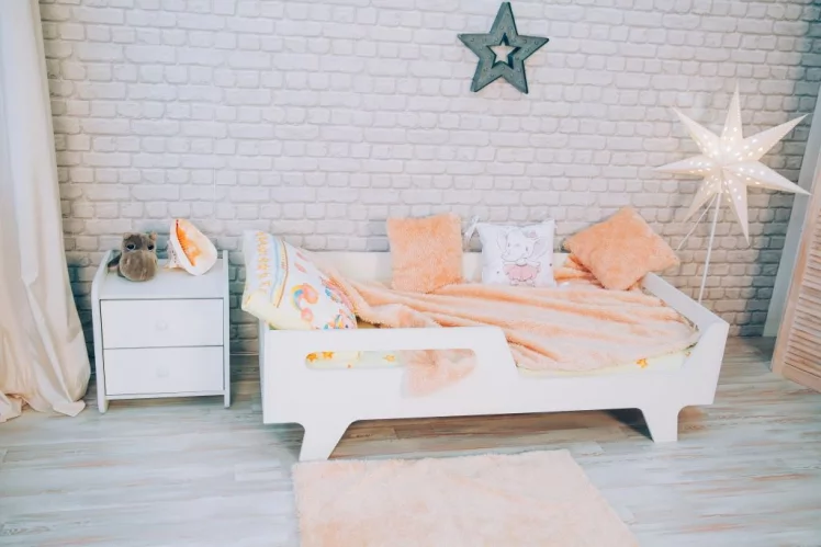 Кровать детская Бэби Белый_1