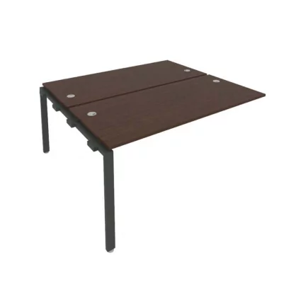 Проходной наборный элемент рабочей станции Метал Сйстем Б.ПРС-СП-2.4 Венге/Антрацит / Metal System_0