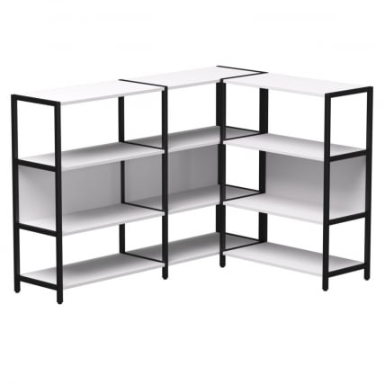 Набор стеллажных систем Еверпроф ЕВО №14 Белый Черный / Everprof EVO_0