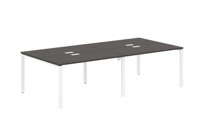 Бенч-система 4-местная ЕДИС ЕУВСТ 2713 Мокко Белый / EDIS EUWST_0