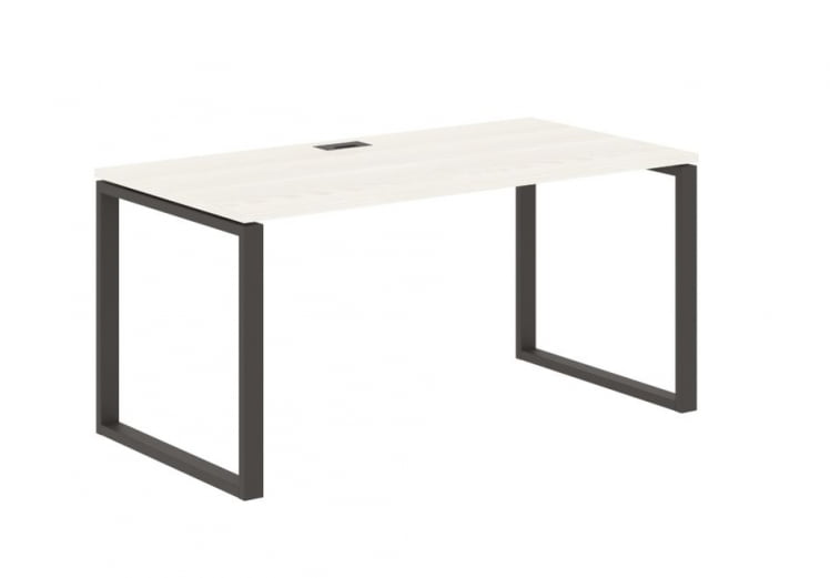 Стол письменный ЕДИС ЕКСТ 1580 Ясень Траун Мокко / EDIS EQST_0