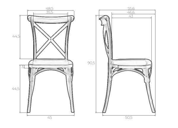 Стул обеденный ДОБРИН ЗИЛАН (цвет черный (Б-03)) 2 шт / DOBRIN ZILAN (B-03))_9