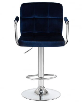 Стул барный ДОБРИН КРУГЕР АРМ (синий велюр (МДЖ9-117)) / DOBRIN KRUGER ARM (MJ9-117))_6