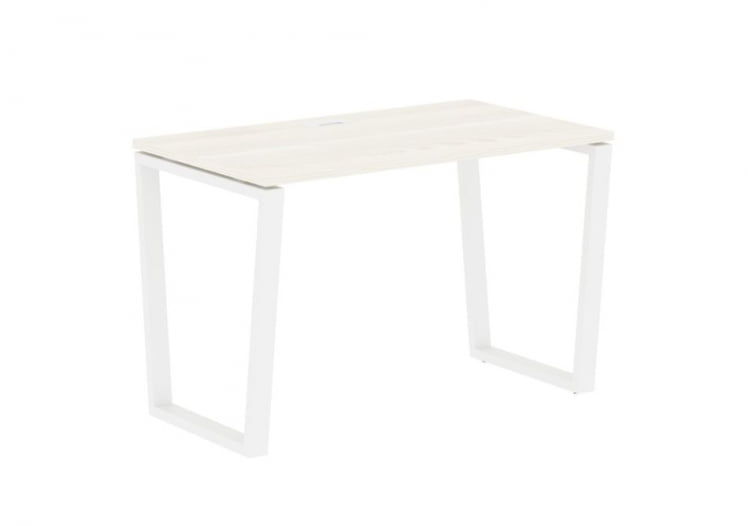 Стол письменный ЕДИС ЕВСТ 1167 Ясень Траун Белый / EDIS EVST_0