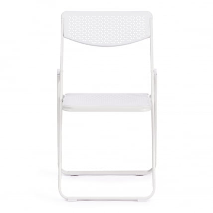 Стул складной ФОЛДЕР (мод. 3016) каркас: металл, сиденье/спинка: пластик, 48,5 х 48 х 82,5 см, вхите (белый) / FOLDER (mod. white_4