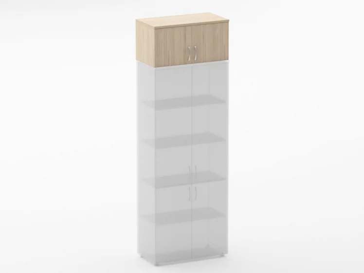 Антресоль широкая Глассй 6.04.131 Бук светлый / Glassy_0