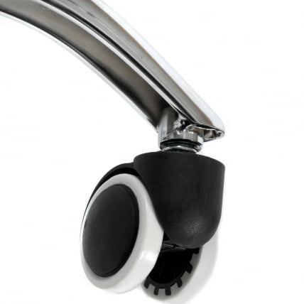 Офисное кресло ТУЛИП (мод.106-1) металл/пластик/ПУ, 58 кс 47 кс 97см, Вхите (белый) / Хроме (хром) / TULIP (mod.106-1) металл/пластик/PU, x x White Chrome_5