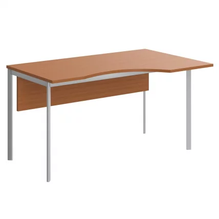 Стол эргономичный ИМАГО-С CА-1СД(Л/Р) груша ароза алюминий / IMAGO-S CA-1SD(L/R)_0