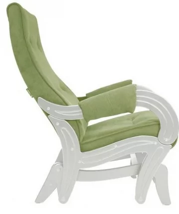 Кресло-глайдер Модель 708 серый ясень / Верона Аппле Греен / Verona Apple Green_1