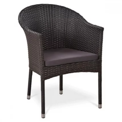 Кресло плетеное Й350Г-В53 Бровн / Y350G-W53 Brown_0