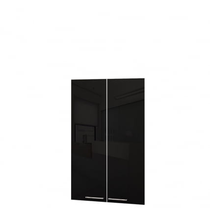 Фасад стеклянный средний ТАИМ-МАКС 4ФКС.008 Черный глянец / TAIM-MAX_0