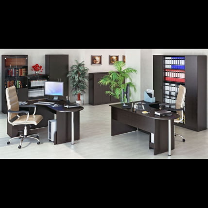 Мебель для персонала Нова С №3 Венге Цаво / Nova S_0