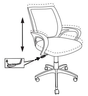 Кресло офисное Бюрократ CХ-В695НЛТ Темно-синий / CH-W695NLT_5