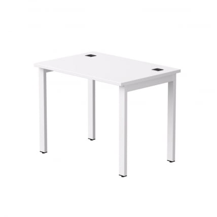 Стол прямой на металлокаркасе, опоры 90 гр Еверпроф ЕВО 254С005 Белый / Everprof EVO 254S005_0