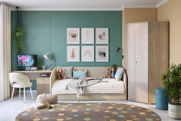 Пуф Рони 2 ПМ-001.2 сосна (велюр) / PM-001.2_2