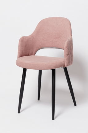 Стул К14 блаcк Розовый (РС-12\ч) / black_0