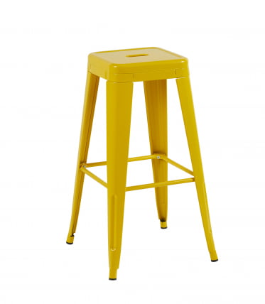 Стул барный ТОЛИКС желтый глянцевый КД / TOLIX KD_1