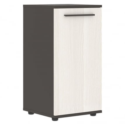 Шкаф колонка с глухой малой дверью ЕДИС ЕЛCС 42.1 Ясень Траун Мокко Мокко / EDIS ELCS_0