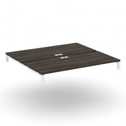 Двойной стол надставка на две опорные тумбы CОНCЕПТ CН.ДСН-008 Дуб Мали Белый / CONCEPT CN.DSN-008_0