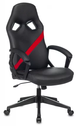 Геймерское кресло Бюрократ ЗОМБИЕ ДРИВЕР Черный-красный / ZOMBIE DRIVER_9