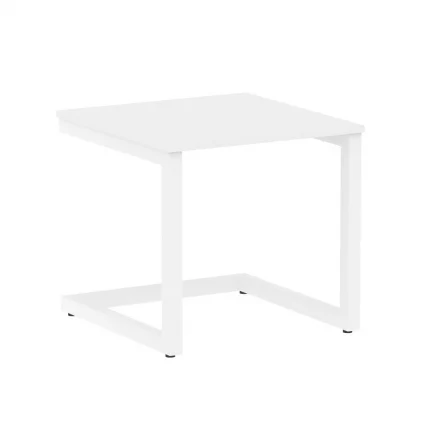 Журнальный стол ХОМЕ ОФФИCЕ ВР.СП-2-58.Г Белый Бриллиант/Белый металл / HOME OFFICE VR.SP-2-58.G_0