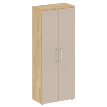 Шкаф высокий широкий СХИФТ СК.СТ-1.9 Тиквуд Светлый/Капучино / SHIFT SK.ST-1.9_0