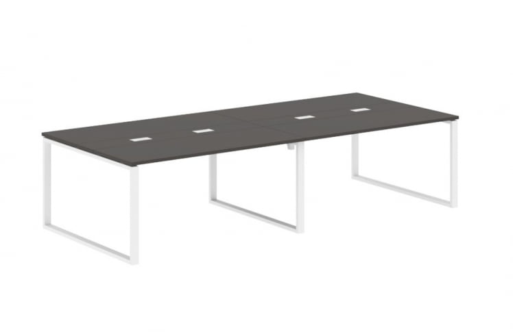 Переговорный стол ЕДИС ЕКCТ 3114 Мокко Мокко Белый / EDIS EQCT_0