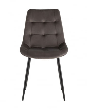 Стул Флекс Нев велюр антрацитовый 2 шт. / New_1